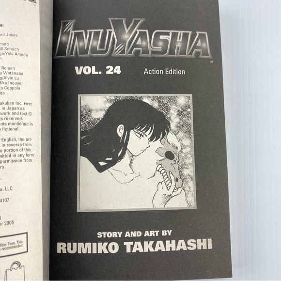 InuYasha Manga Vol 24 Action Edition 2005 English Paperback - Picture 8 of 12